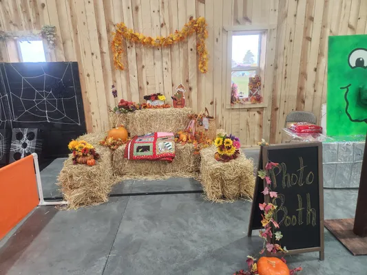 Photo booth at Harvest Festival